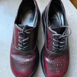 Dansko vintage oxblood lace up’s size 39 in good condition
